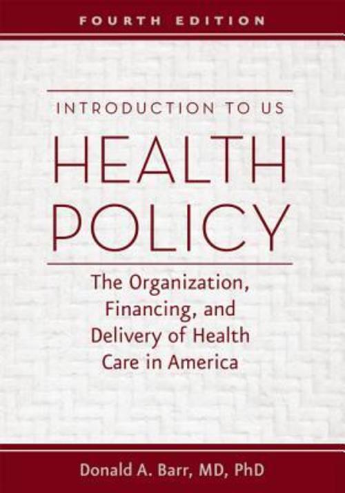 Product picture Introduction to US Health Policy 4th edition