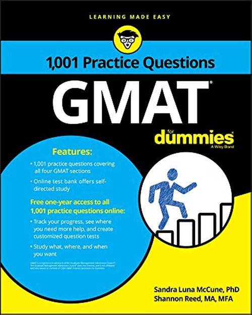 Product picture GMAT 1001 Practice Questions For Dummies