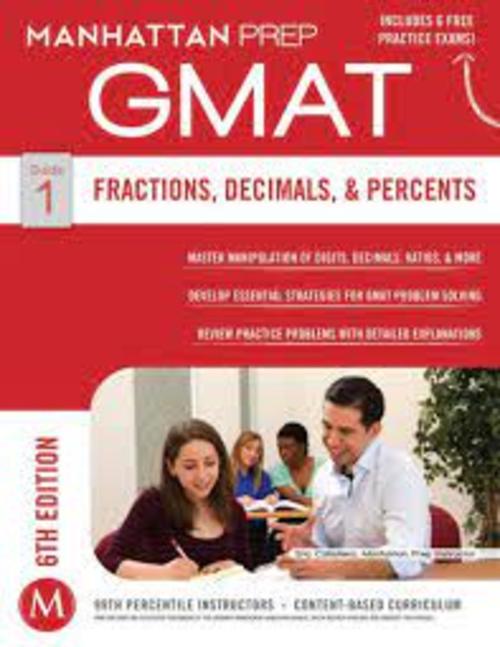 Product picture  Manhattan Prep, Fractions, Decimals, Percents GMAT Strategy