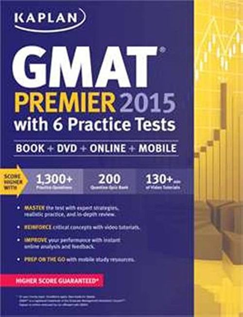 Product picture Kaplan GMAT Premier 2015 with 6 Practice Tests