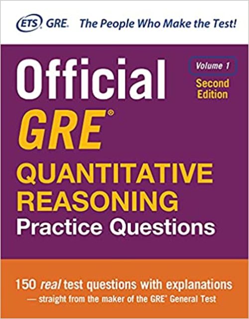 Product picture Official GRE Quantitative Reasoning Practice Questions