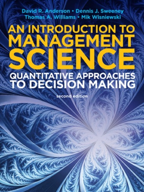 Product picture An Introduction to Management Science Quantitative